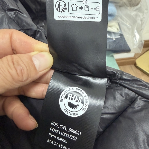 MACKAGE MADALYN-FLP Flocked medium down jacket - Picture 16 of 16